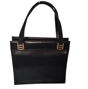 Vintage 1960s Leather Meyers Made In The USA Shoulder Bag